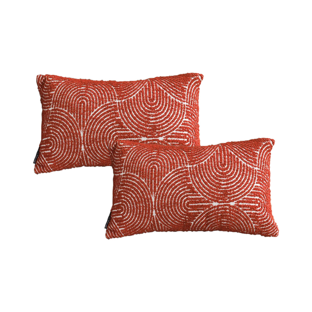 Cinnabar Lumbar Cushion Set