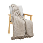 Coffee Tassel Throw