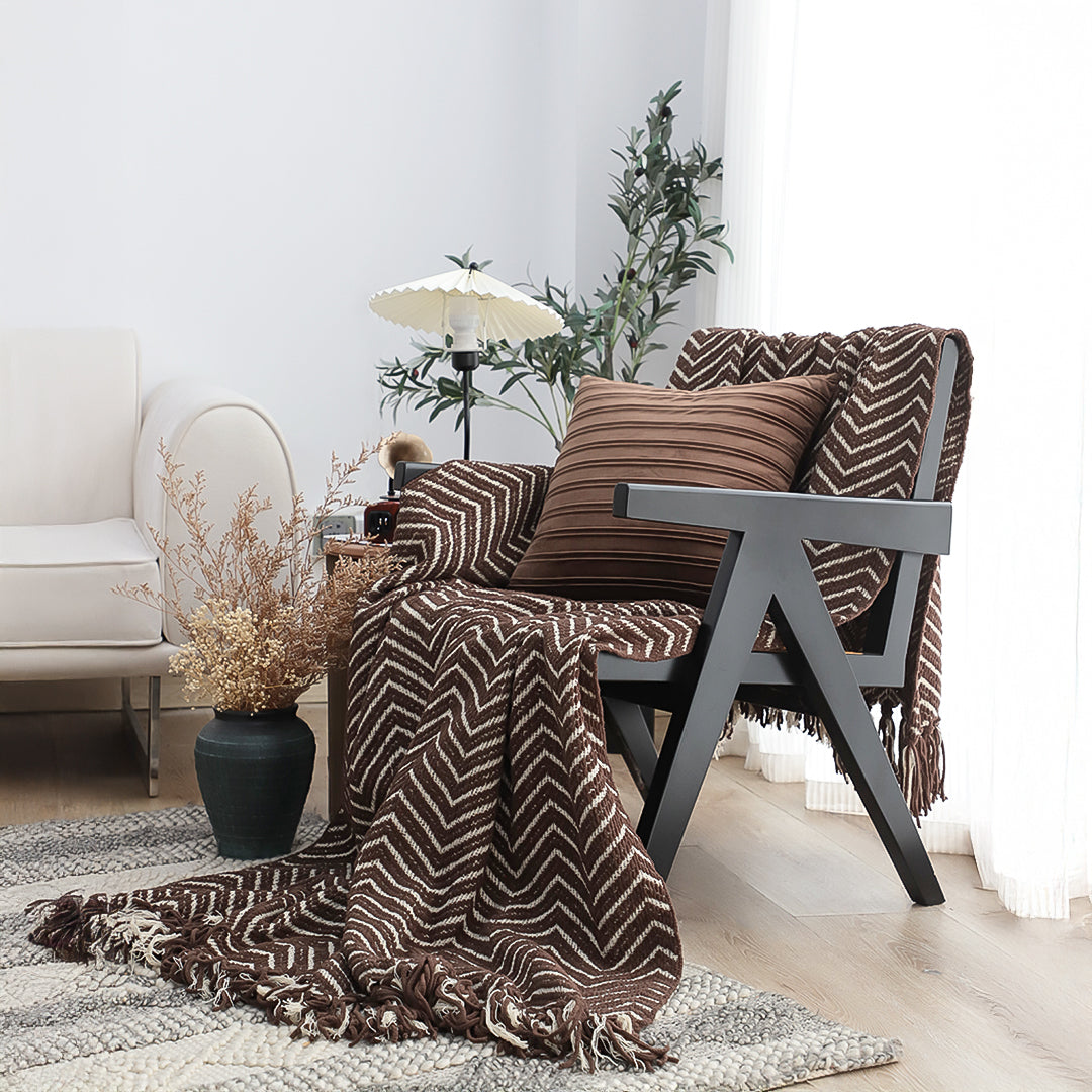 Cocoa Throw Blanket