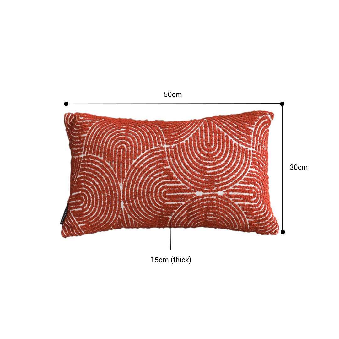 Cinnabar Lumbar Cushion Set