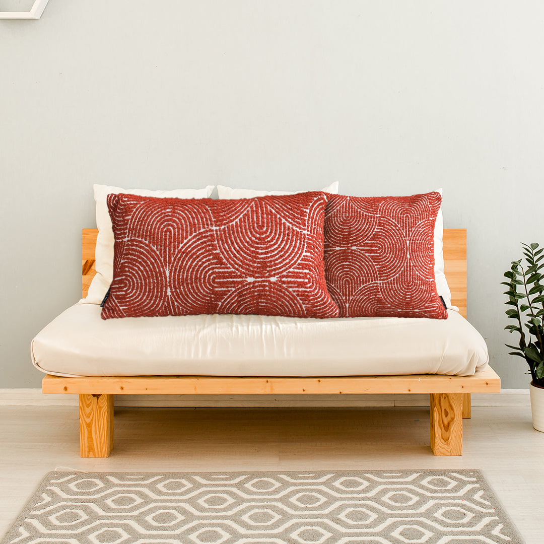 Cinnabar Lumbar Cushion Set