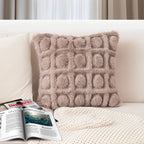 Herringbone Plush Cushion
