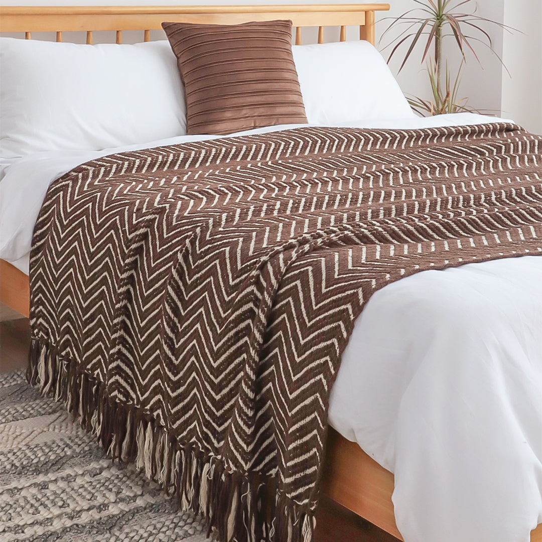 Cocoa Throw Blanket