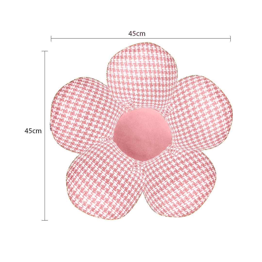 Pink Blossom Floor Cushion