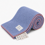 SOGA 230x200cm Dusty Blue Flannel Polyester Throw Blanket-0