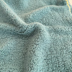 SOGA 230x200cm Grayish-green Flannel Polyester Throw Blanket-2
