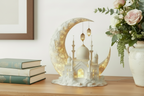 Acrylic Ramadan Mosque Decoration – Elegant Festive Accent