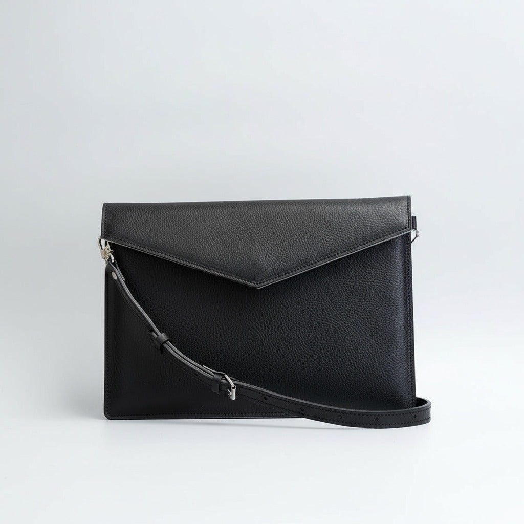 Aurelia Leather Bag for iPad with adjustable strap-7