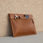 Aurelia Leather Bag for iPad with adjustable strap-2