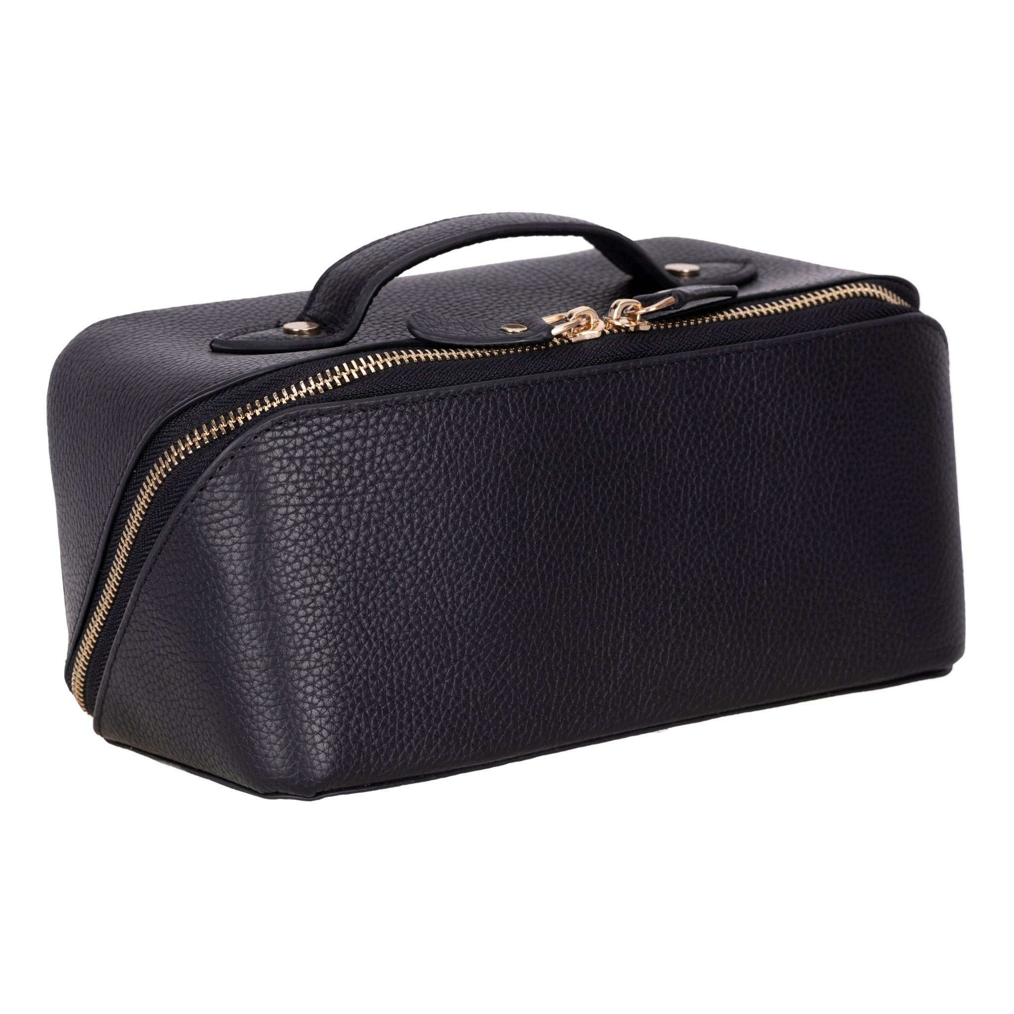 Belgrave Leather Cosmetic Case – Elegant & Functional– Stylish & Durable Makeup Bag for Travel-0