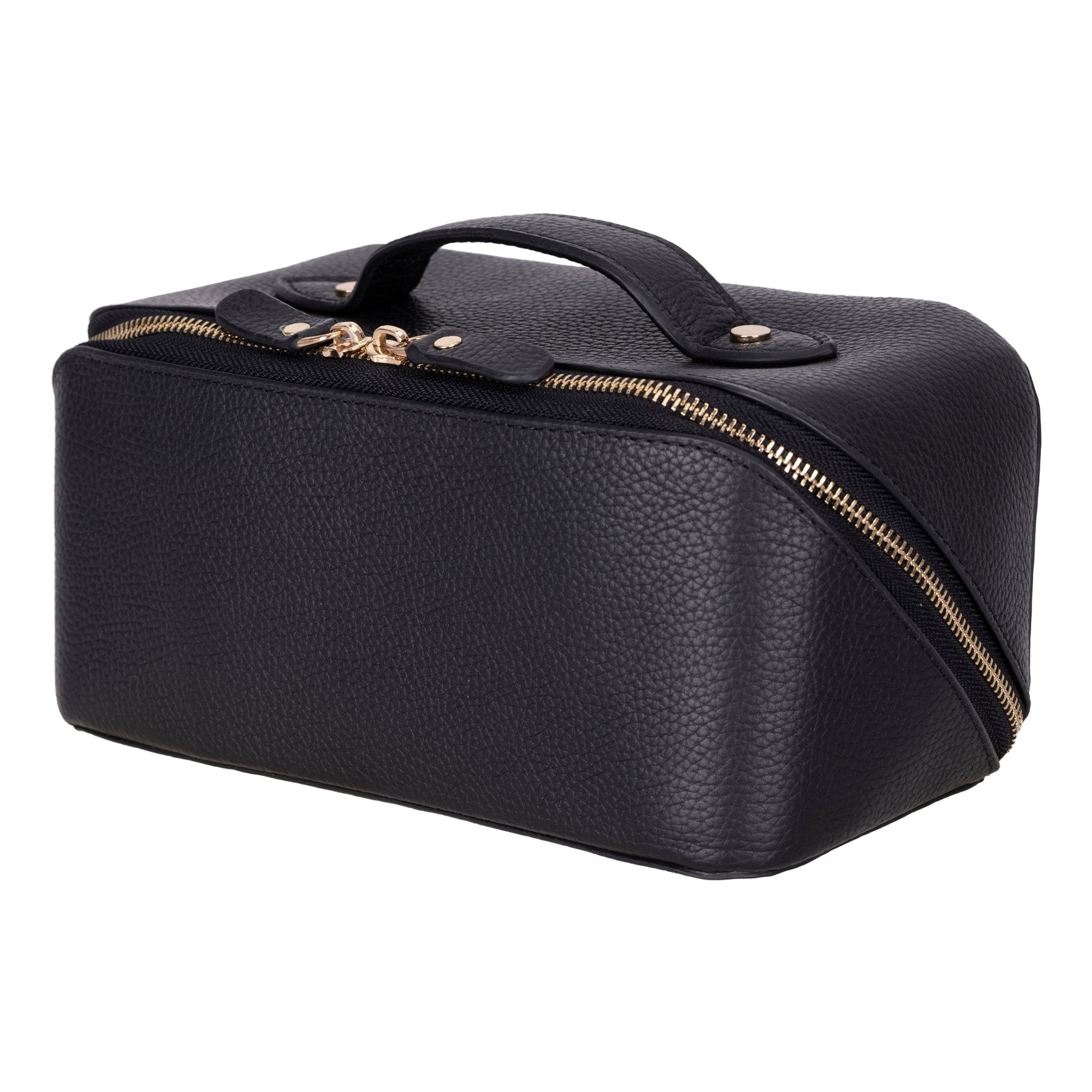 Belgrave Leather Cosmetic Case – Elegant & Functional -4