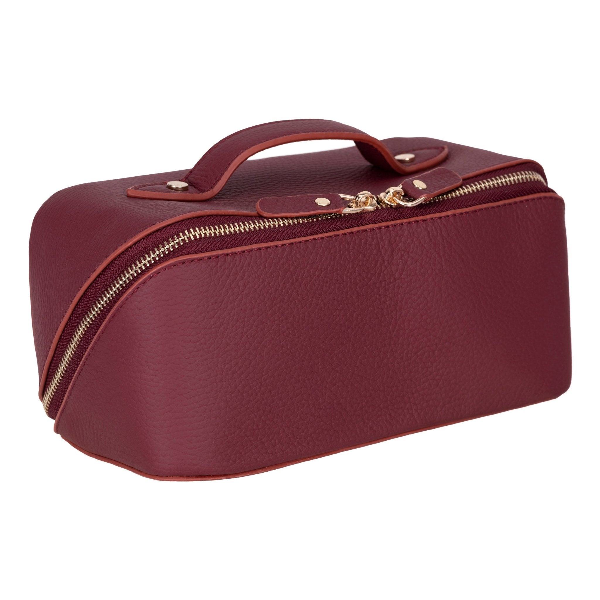 Belgrave Leather Cosmetic Case – Elegant & Functional -6