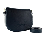 RB1002A | BBella Nera – The Classic Black Shoulder Bag - Dimensioni: cm 26 x 20 x 10-2