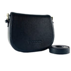 RB1002A | BBella Nera – The Classic Black Shoulder Bag- Dimensioni: cm 26 x 20 x 10-3