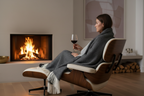 Brighton Wool Throw Blanket - Monochrome