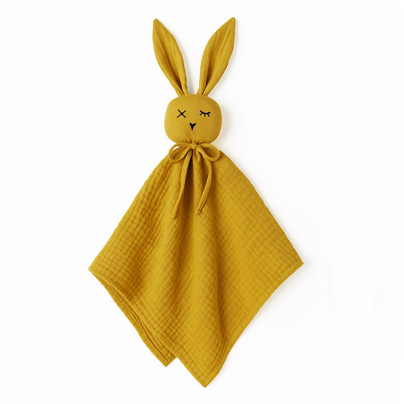 doudou lange lapin coton bio france papate
