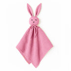 doudou lange coton bio france papate rose fille