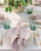 Calista Stone Washed Linen Dinner Napkins