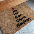Merry Message Coir Doormat