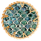 Cascade – Checkered Pattern Coasters