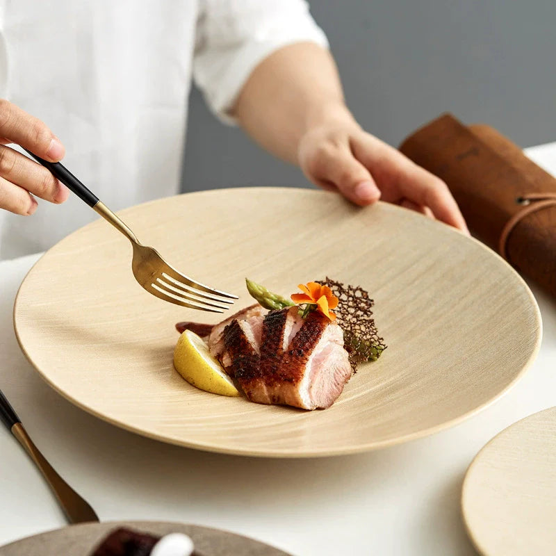 Modern Porcelain Dinner Plate