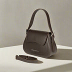 RB1030B | Emma_Bag_Dark_Brown- Dimensioni: cm 24 x 18 x 9 + 14,5 (Luce manico)-1