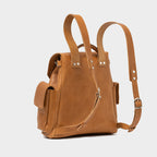 Leather backpack - Chatelet (Brown)-4