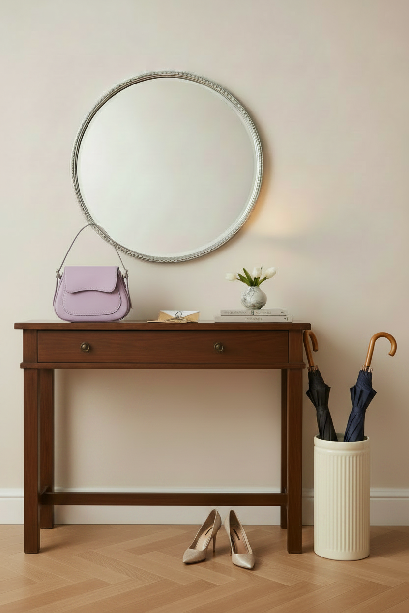 EMMA Lilac Shoulder Bag
