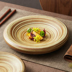 Spiral Stoneware Plate