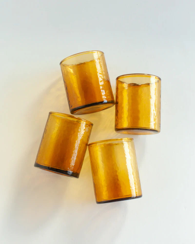 Liora Hammered Glasses | Set of 4