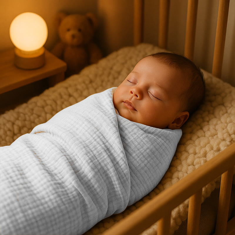 grand lange 100cm 1m blanc