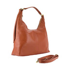 RB1017AM | Luna Morbida – The Soft Curve Shoulder Bag - Paprika- Dimensioni: cm 36 x 40 x 13-0