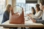 Luna Morbida – The Soft Curve Shoulder Bag - Paprika