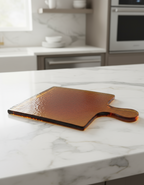 Marelle Hammered Glass Serving Board - Square
