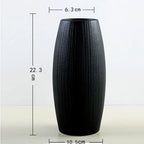 Black Retro Ceramic Vase