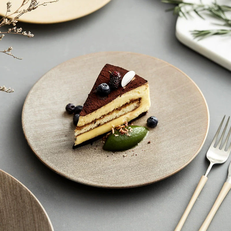 Modern Porcelain Dinner Plate