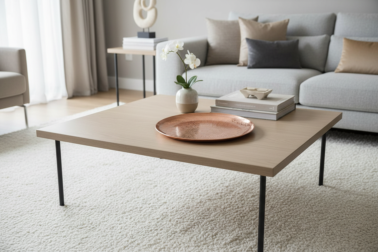 Copper Tone Decorative Tray