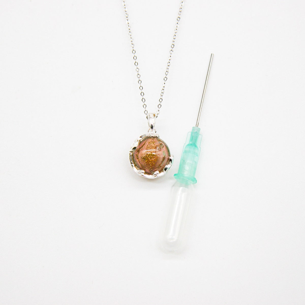 Planet Murano Aroma Necklace - Plutonian Amethyst | Energy & Healing | Diffuse on the go-4