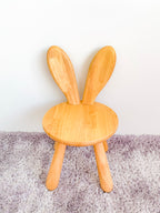 Solid Wood Kids Furniture Zoo Bunny Chair-1