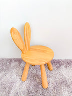 Solid Wood Kids Furniture Zoo Bunny Chair-2