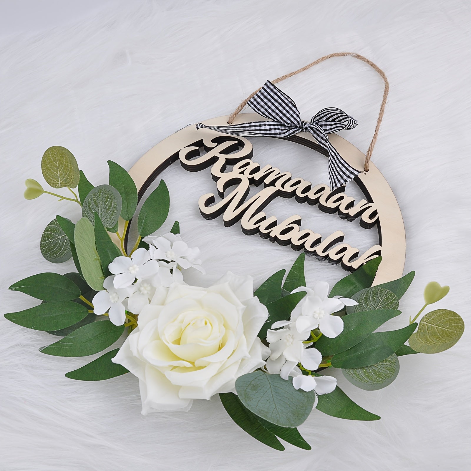 Art Deco Ramadan Wreath Door Decoration-3