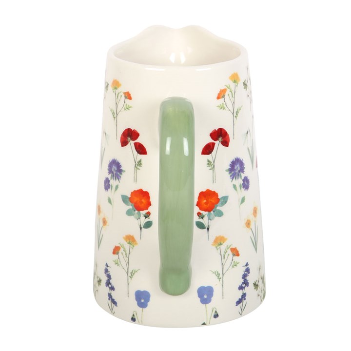 Wildflower water jug vase