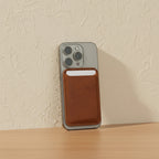 Full-Grain Leather MagSafe wallet - Classic-0