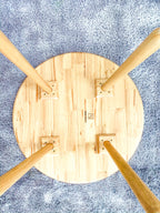 Solid Wood Kids Furniture Zoo Round Table-2