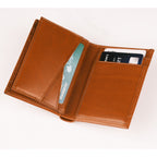 Toronata Apple AirTag Slot Leather Wallet, Handcrafted, Unisex-2