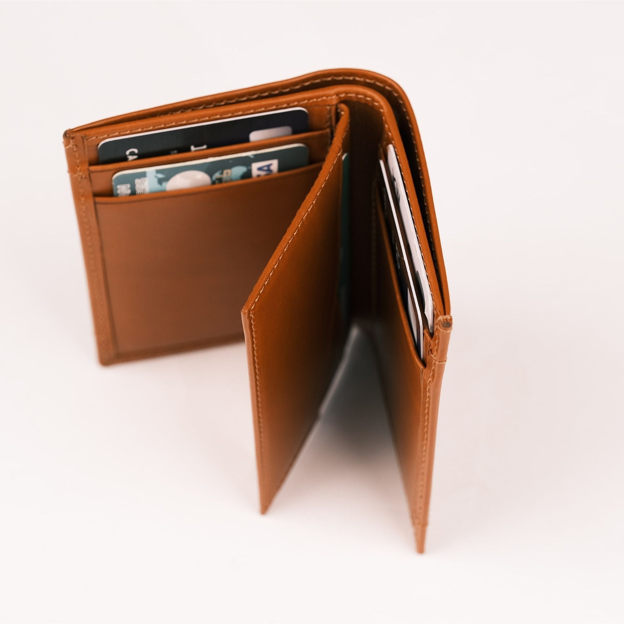 Toronata Apple AirTag Slot Leather Wallet, Handcrafted, Unisex-4