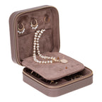 Velora Leather Jewelry Case – Handcrafted Elegance & Travel-Ready Design-2