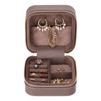 Velora Leather Jewelry Case – Handcrafted Elegance & Travel-Ready Design-3