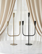 Verden Hand Forged Iron Candelabra