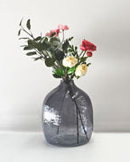 Vetra Hammered Glass Vases